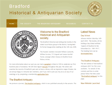 Tablet Screenshot of bradfordhistorical.org.uk